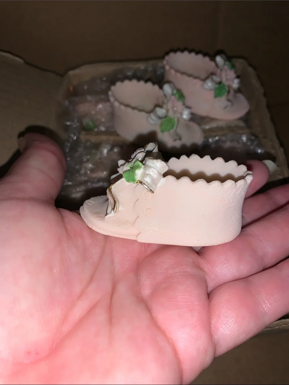 24 Pink Baby Shoe Favor Baby Shower